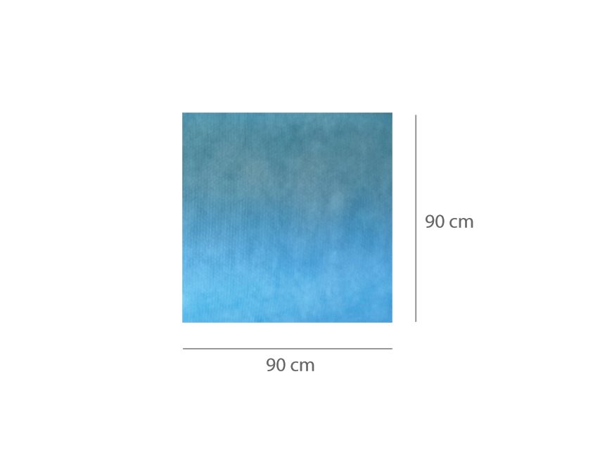 Ogenomtränglig – Absorberande matta – Förbeskuren 90×90 cm – Låda med 70 st.