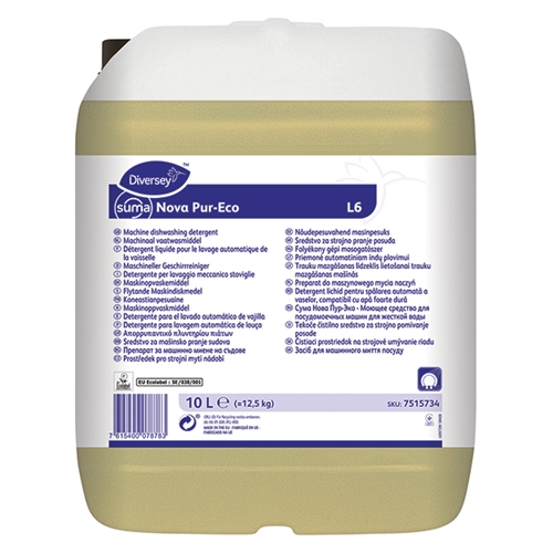Diskmedel maskin flytande – 10L Suma Nova Pur-Eco L6 Ecola