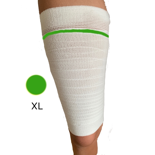 Benfixering urinpåse LegFix – XL 65-95cm grön – 3 st