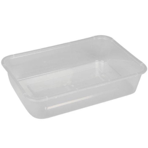 Mikroform PP plast – 500ml 174x120x39mm transp