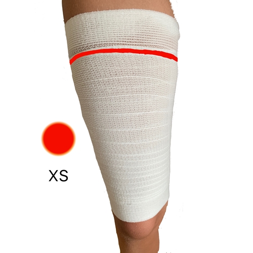 Benfixering urinpåse LegFix – XS 20-30cm röd – 3 st