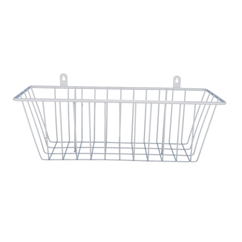 Korg för förkläde & blodtrycksmanschetter – 370x165x130mm extra stor vit