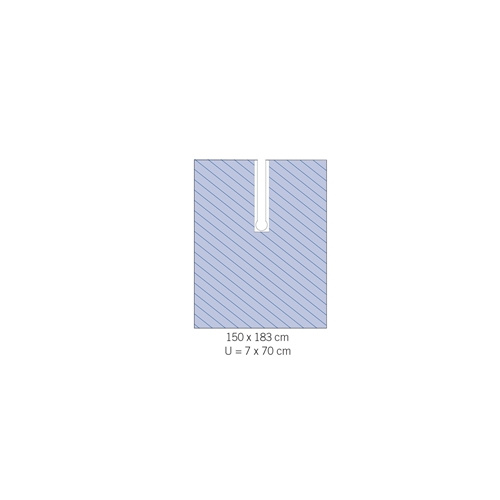 OP lakan slits evercare – 150x183cm slits 7x70cm – 9 st