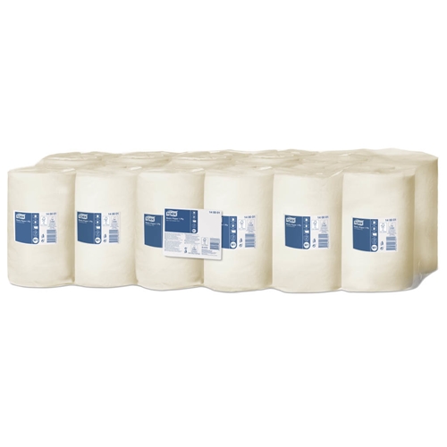 Torkrulle 1-L centrummatad M1 – Tork Basic 100m 0,54kg Vit – 12 st