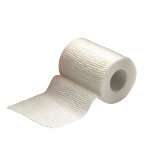 Kohesiv fixeringsbinda DermaHaft – 4cmx20m vit latexfri