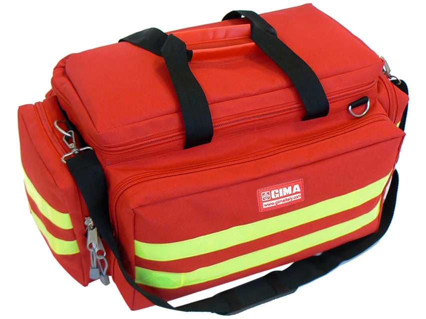 Akutväska – Medium – Röd – SMART BAG