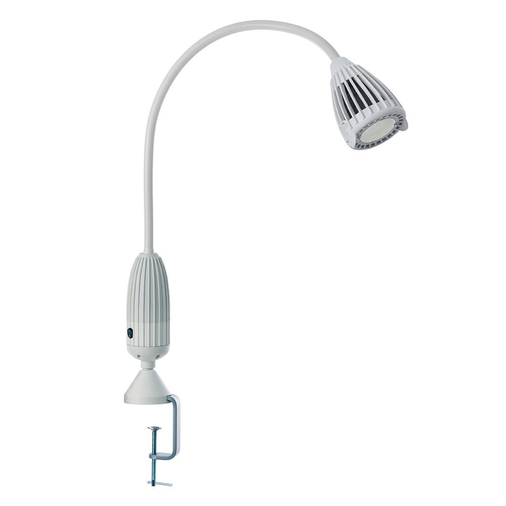 Undersökningslampa – Bordsklämma – LUXIFLEX LED 15 000 LUX
