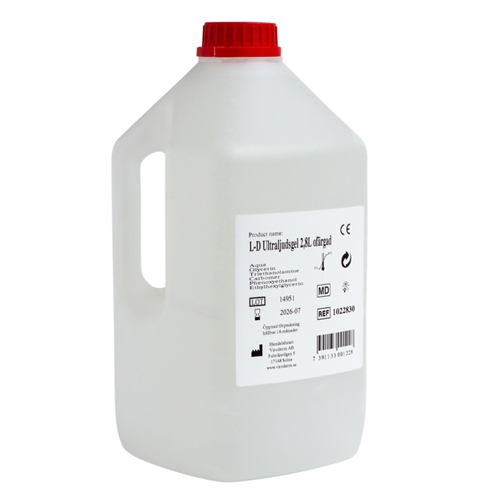 Ultraljudsgel i dunk LD1 – 2,8kg ofärgad