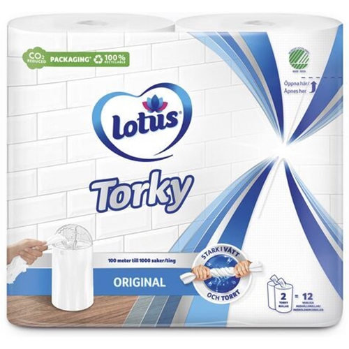 Torkrulle centrummatad – Lotus Torky 100m – 12 st