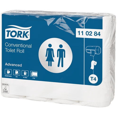 Toalettpapper 2-L Normal T4 – Tork Advanced 31,4m 0,11kg – 24 st