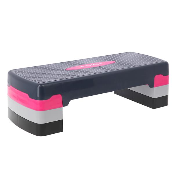 Aerobisk Stepbräda – AS002 (Rosa / Grå)