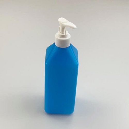 Flaska tom Femett – t 350/600 blå med pump – 10 st