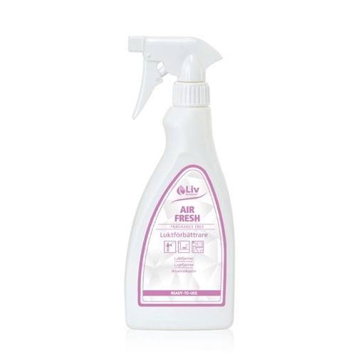 Luftrenare Liv – 500ml sprayflaska oparfymerat – 12 st