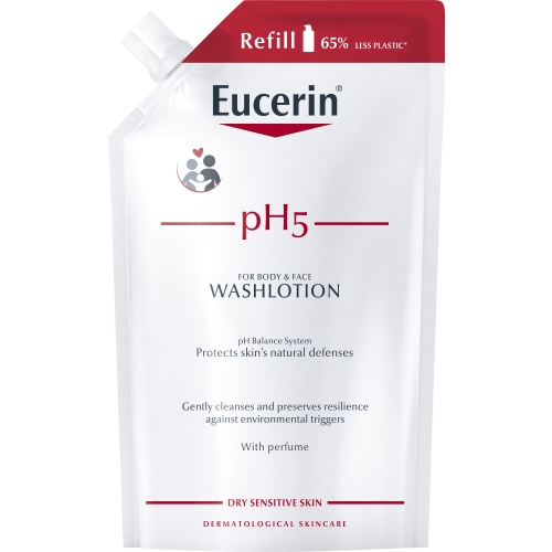 Flytande tvål Eucerin pH5 – 400ml refill parfymerad