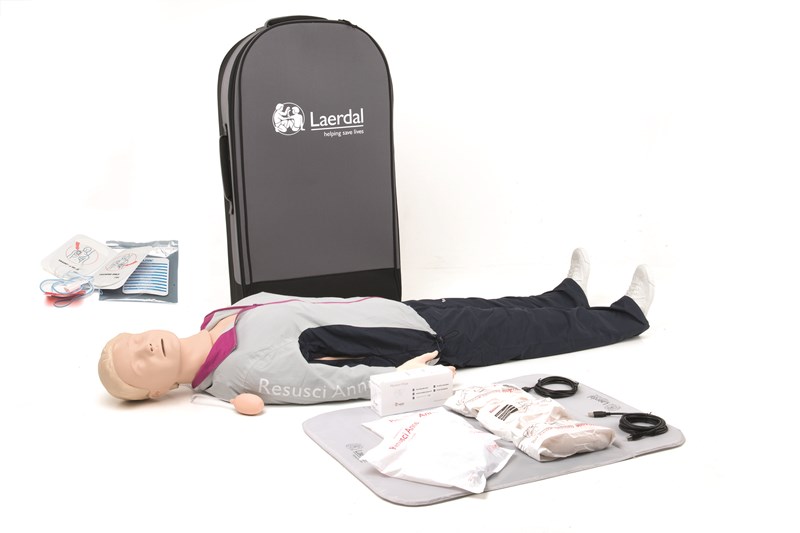 Resusci Anne QCPR AED Helkropp – Laddningsbar