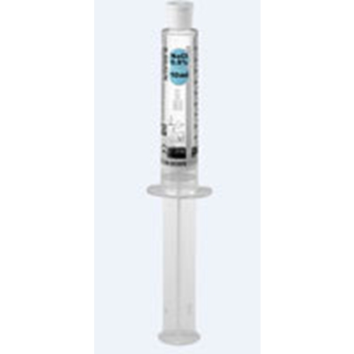 Spruta förfylld Omniflush – 10ml NaCl 0,9%, osteril utsida – 100 st