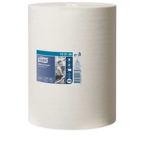 Torkrulle 1-L centrummatad M2 – M-tork 250m 1,60kg blandfiber
