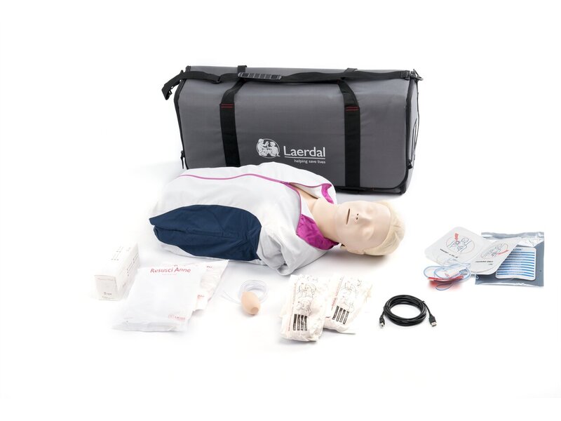 Resusci Anne QCPR AED TORSO – uppladdningsbar