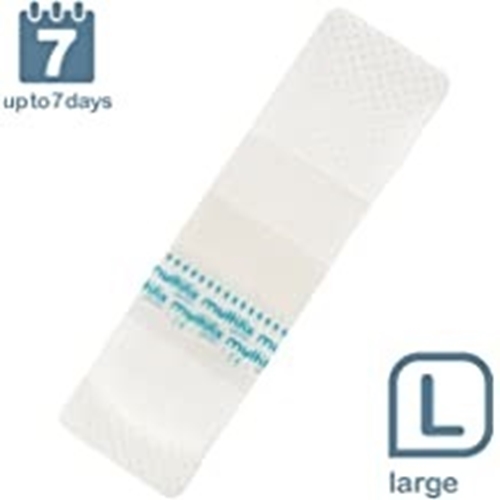 Fixering kateter/drän Multifix Gentle – 40x140mm silikonhäfta kardb – 10 st
