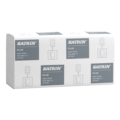 Pappershandduk 3-L kedjevikt – Katrin Plus 23,5x34cm – 90 st