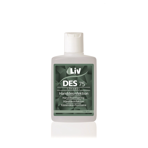 Handdesinfektion Liv 75% – 150ml m snäpplock