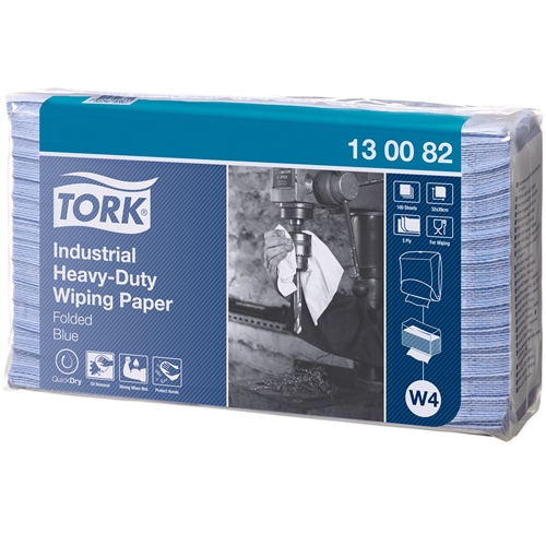 Torkpapper Performance W4 – Tork Advanced 440 32x39cm blå – 500 st
