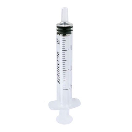 Spruta luer 3komp Beroject – 3ml grad 0,1ml centrisk – 100 st