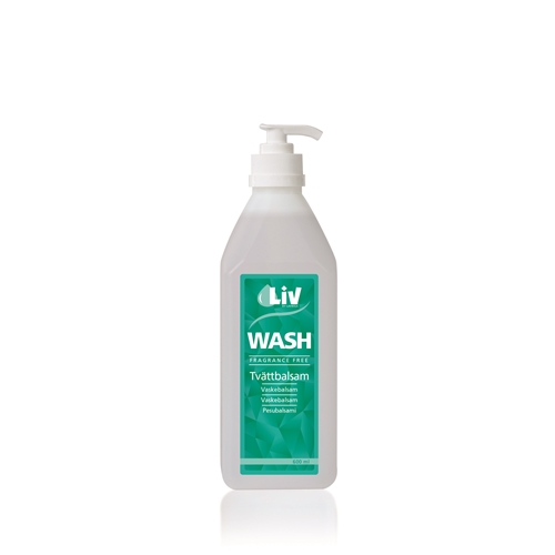 Tvättkräm Liv – 600ml m pump oparfymerad pH5