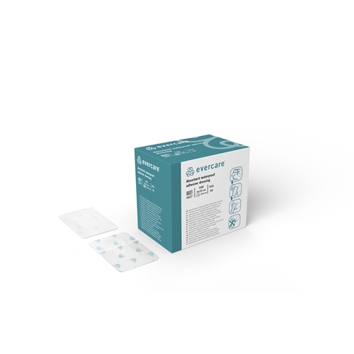 Absorberande häftande förband evercare duschbart – 6x10cm duschbar – 50 st