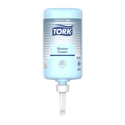 Tvål flytande Tork Premium S1 – 1L Hair & Body parfymerad – 6 st