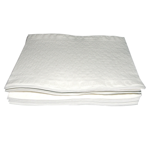 Tvättlapp papper 6L plan – 19x26cm vit Svanmärkt – 1000 st