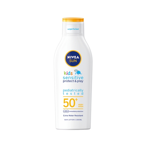 Solkräm Nivea Sun Kids – 200ml SPF 50+ sensitive lotion