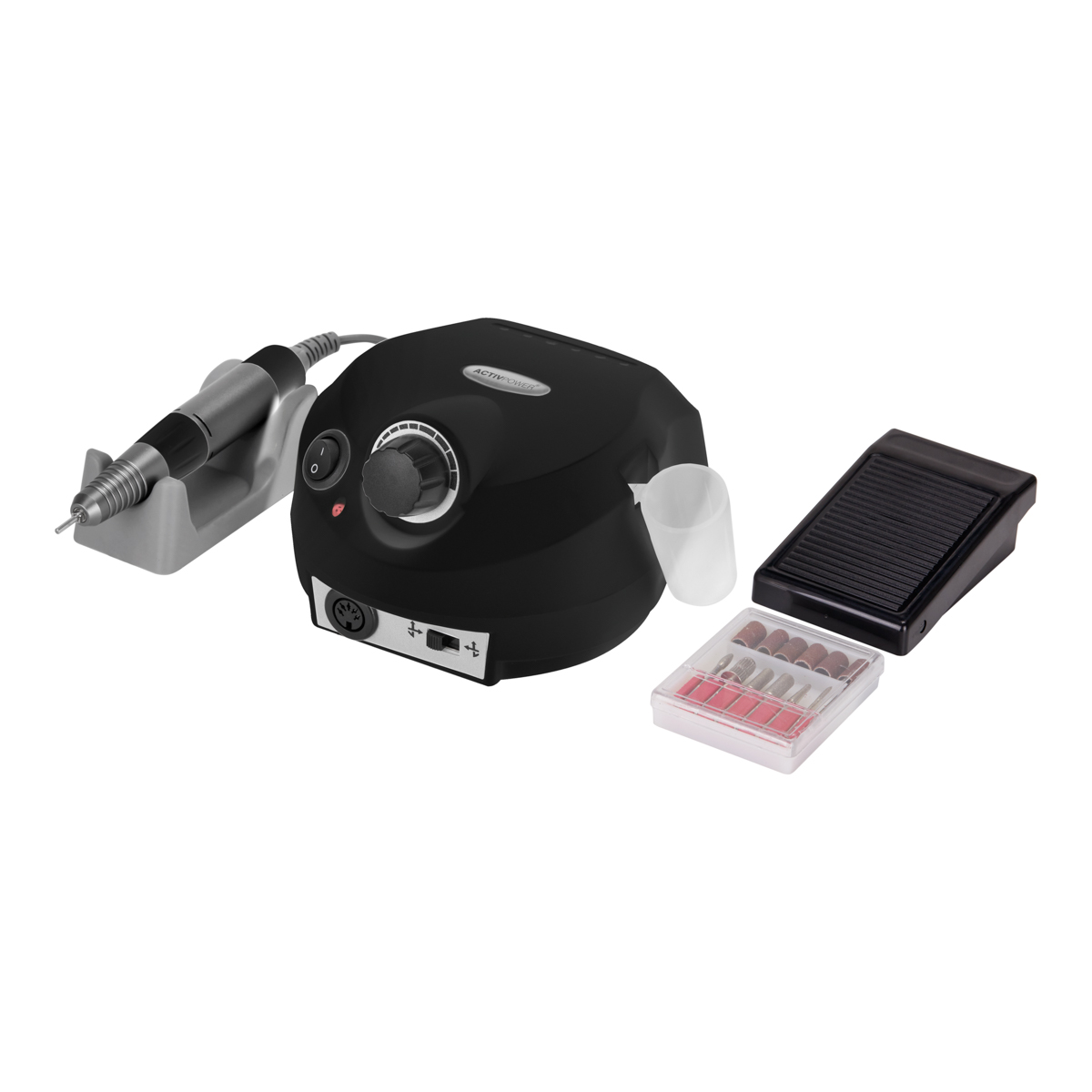 Aktiv Power nagelborrmaskin J202 svart 65W