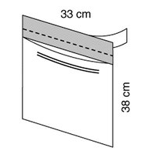 Instrumentficka Steri-Drape – 30x38cm – 200 st