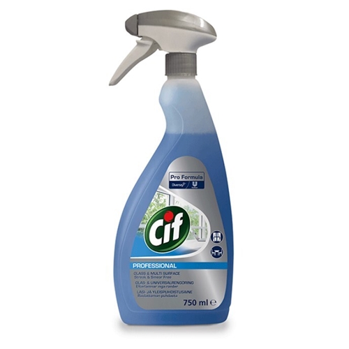 Fönsterputs Cif Professional – 750ml spray parfymerad