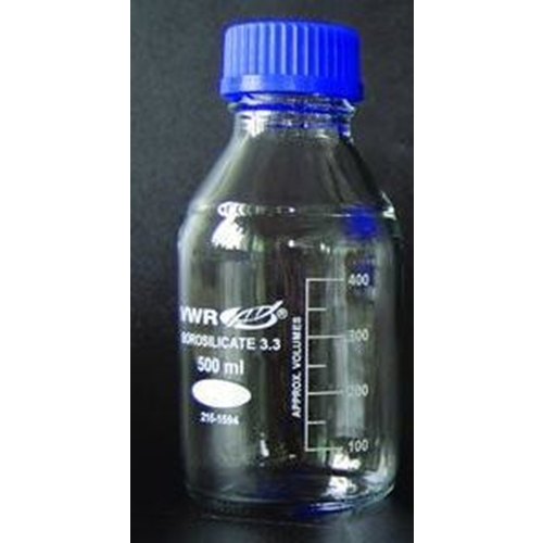 Flaska glas med skruvlock – 500ml – 10 st