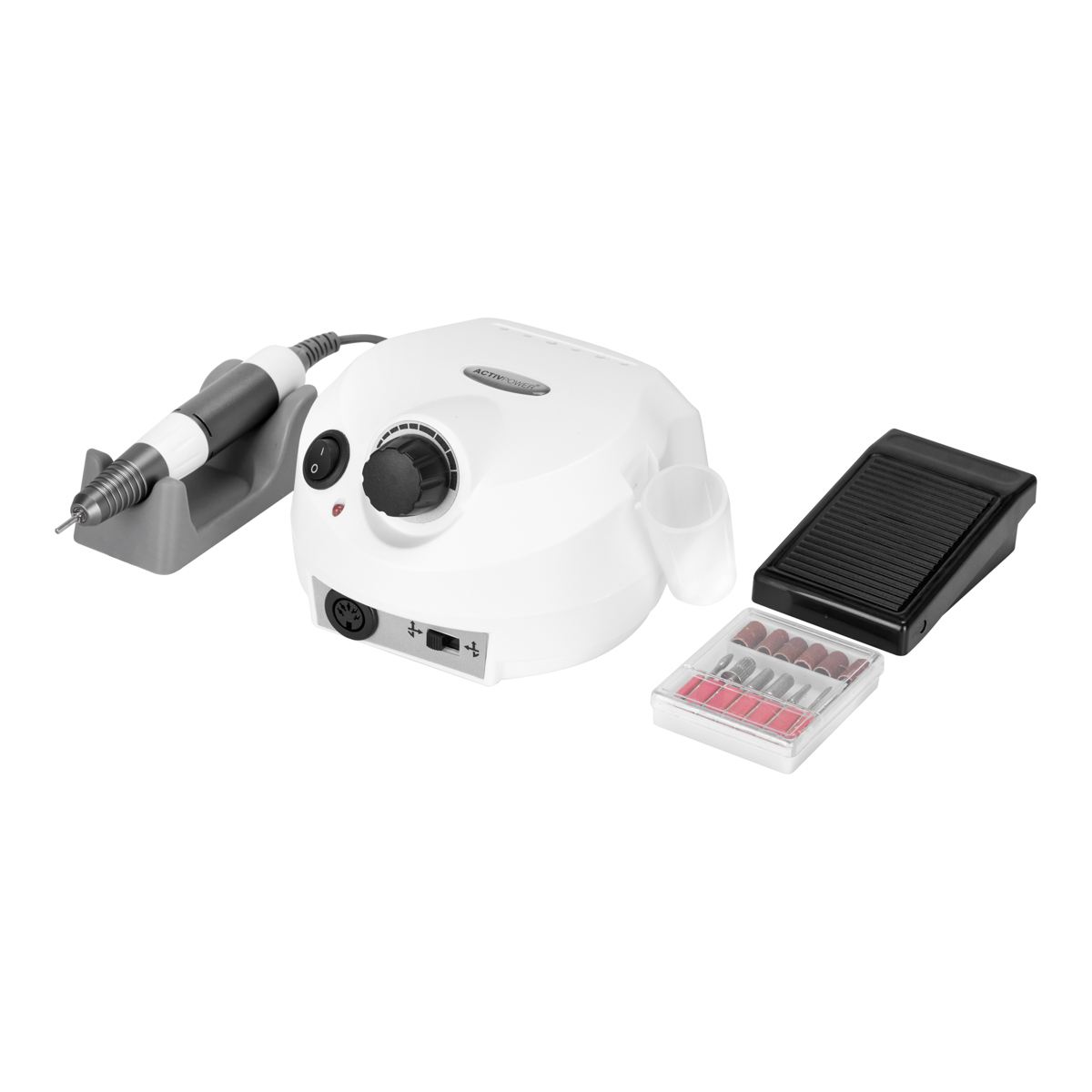 Aktiv Power nagelborrmaskin J202 vit 65W