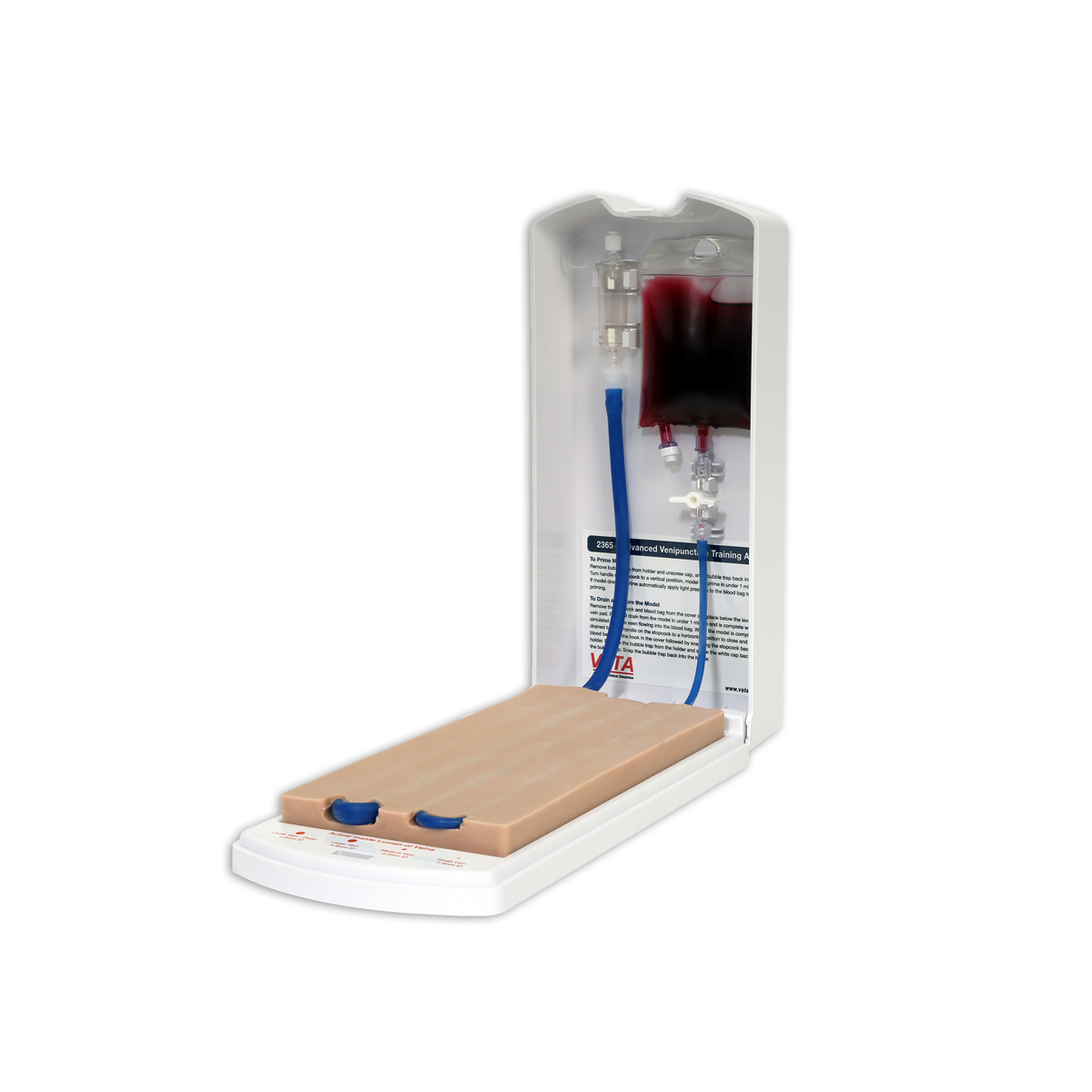 Advanced Venipuncture Training Aid™ med fyra vener – Dermalike II™ Latexfri