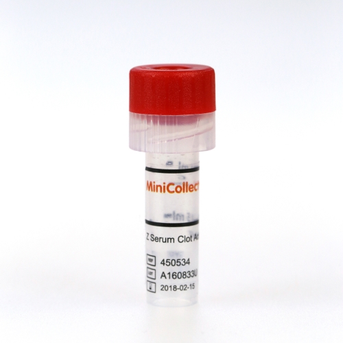 Kapillärrör MiniCollect – 500-1000µl serum röd – 50 st