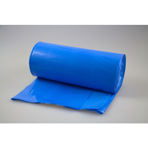 Sopsäck LLD plast P3 – 125L 750x1150mm 90my blå/vit – 10 st