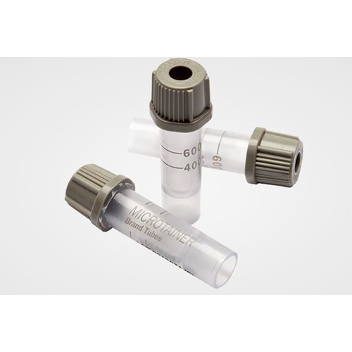 Kapillärrör BD Microtainer Microgard – 400–600μL NaFl/Na2EDTA grå – 50 st