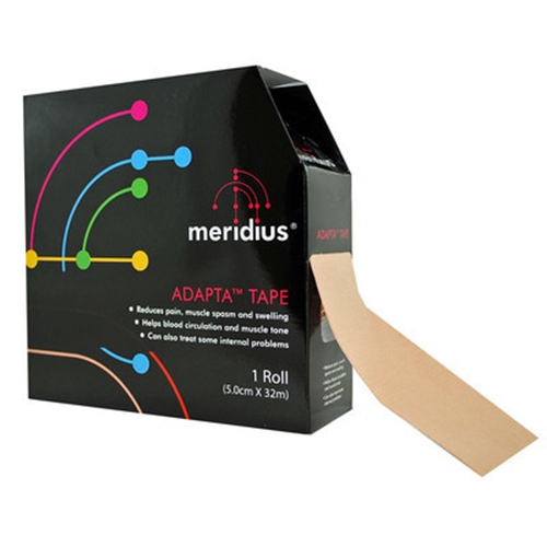Stödtejp Meridius – 5cmx32m Kinesiotape beige