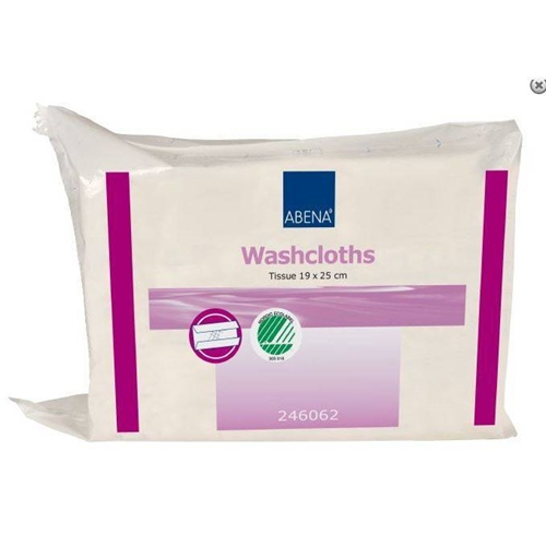 Tvättlapp papper 6L c-vikt – 19x25cm vit Svanen – 1000 st