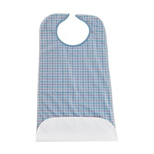 Haklapp flergångs med ficka Heinex – 45x90cm absorberande ljusblå