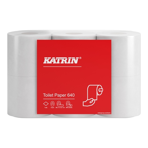 Toalettpapper 1-L Normal – Katrin Basic 86,75m 0,251kg – 42 st
