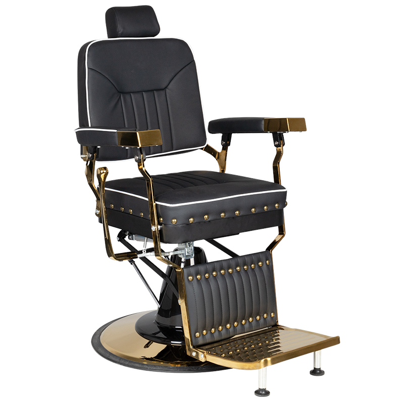 Barberarstol – Filippo – Guld / Svart Barberarstol – Filippo – Guld / Svart