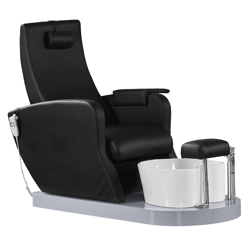 Produktfoto för Pedikyrstol - Azzurro 016A - Med hydromassage - Svart