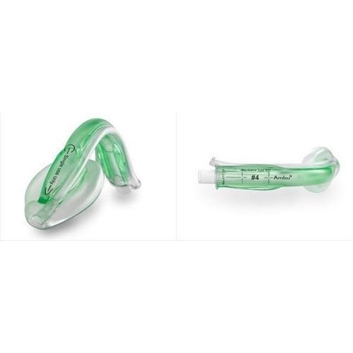 Larynxmask med sugkanal AuraGain – Stl 2 10-20kg böjd – 10 st
