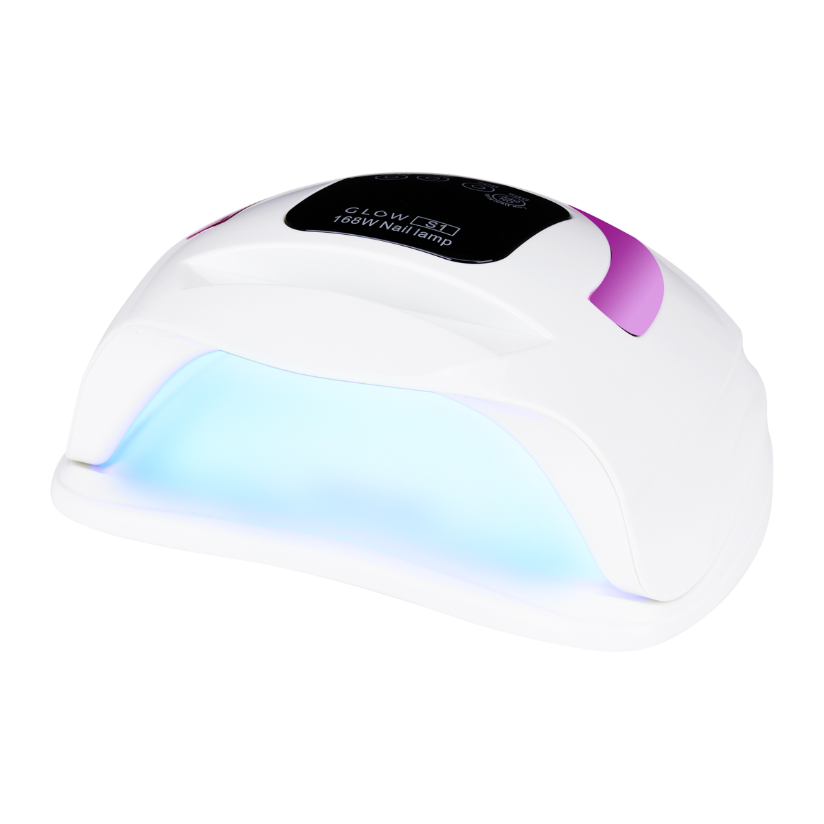 UV-lampa Dual LED Glow S1 168W Roséguld