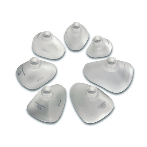 Narkosmask ClearFlex – stl5 silikon flerg